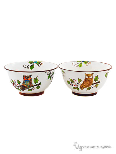 Пиала, 2 шт Elff Decor, цвет белый