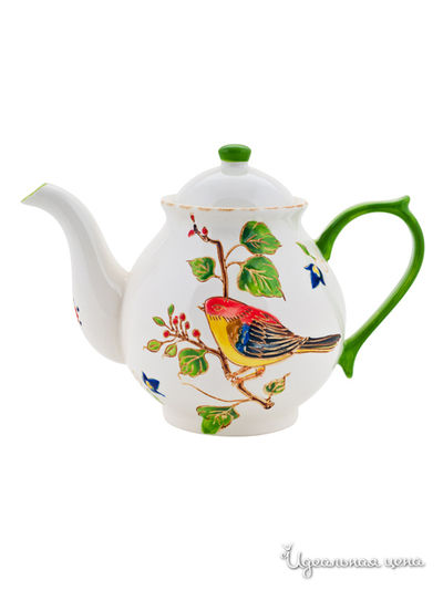 Чайник, 730 мл Elff Decor, цвет белый