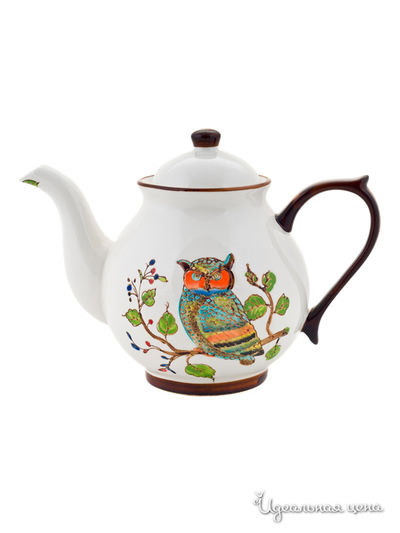 Чайник, 730 мл Elff Decor, цвет белый