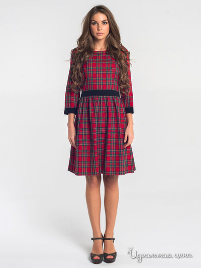 Платье LuAnn, цвет красный, зеленый