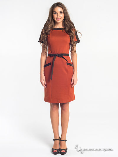 Платье LuAnn, цвет терракотовый