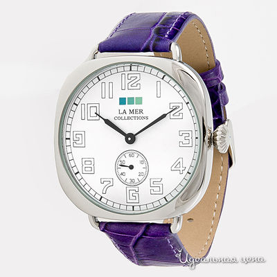 Часы La Mer, цвет цвет фиолетовый / белый
