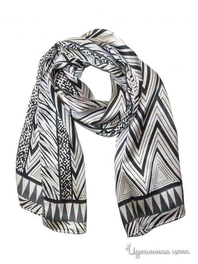 Палантин Passigatti, цвет белый, черный