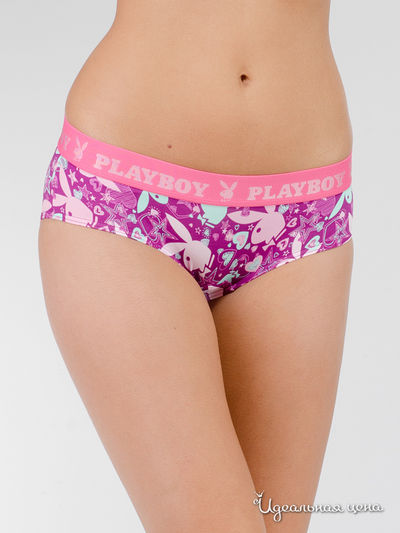 Трусы-боксеры Playboy, цвет фиолетовый