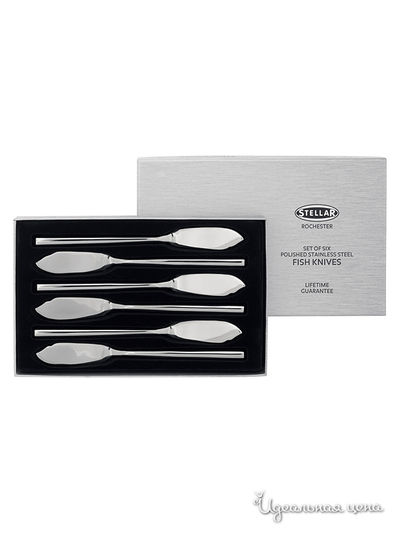 Набор ножей для рыбы Horwood, цвет серебряный