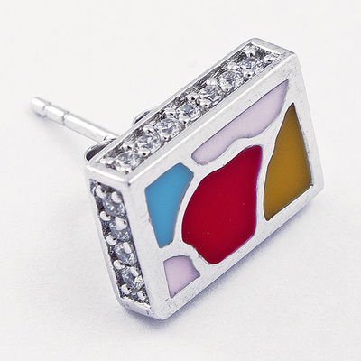 Серьги Silver City