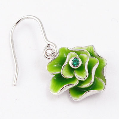 Серьги Silver City