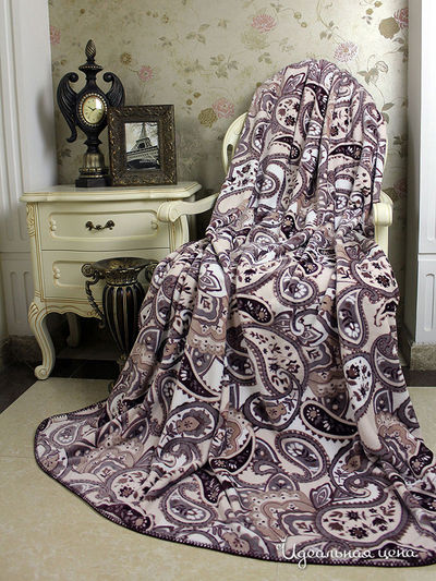 Плед 160х220 см Kazanov.A., цвет фиолетовый, лиловый