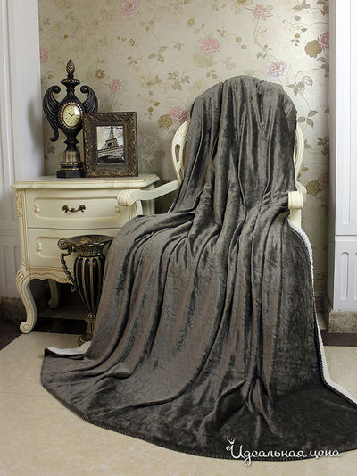 Плед 160х220 см Kazanov.A., цвет бежевый, коричневый