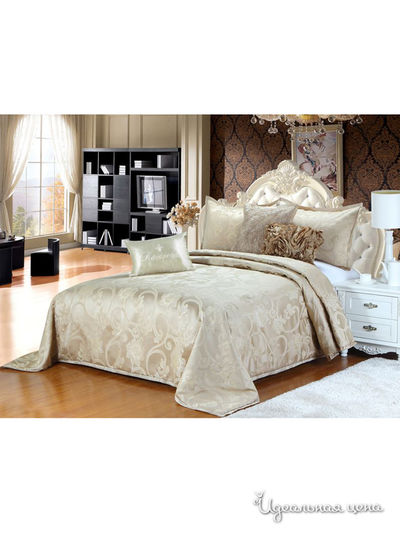 Покрывало 240x260 см Kazanov.A., цвет золотой