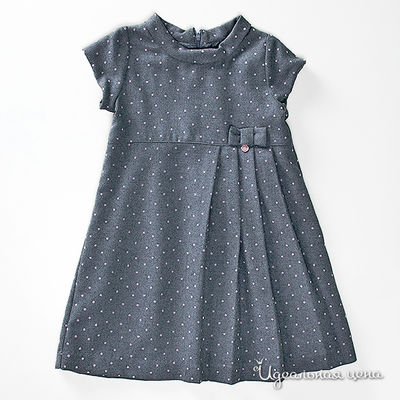 Платье Petit Patapon, цвет цвет темно-серый
