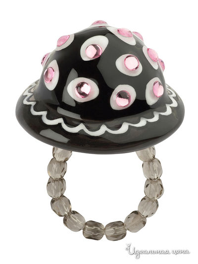 Кольцо, 15-17 мм Lalo Treasures, цвет Мультиколор