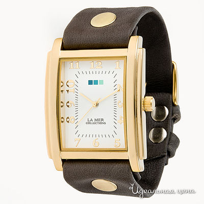 Часы La Mer, цвет цвет темно-коричневый / золото