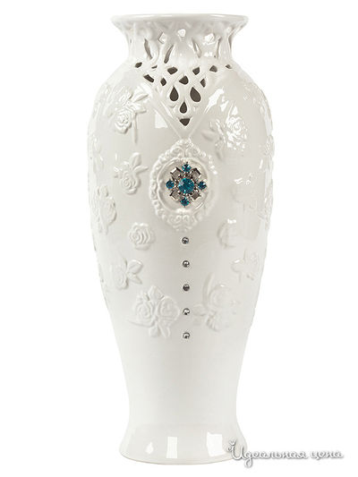 Ваза для цветов Elff Decor, цвет молочный