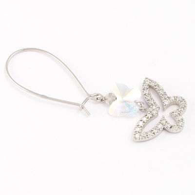 Серьги Silver City