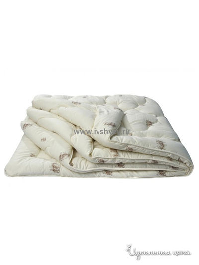 Одеяло 200x220 см ИвШвейСтандарт, цвет сливочный