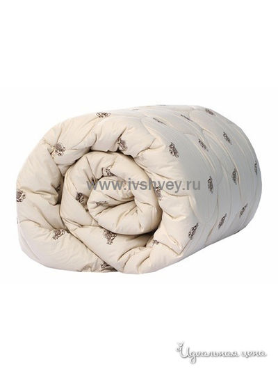 Одеяло 172x205 см ИвШвейСтандарт, цвет бежевый