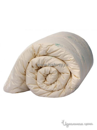 Одеяло 200x220 см ИвШвейСтандарт, цвет сливочный