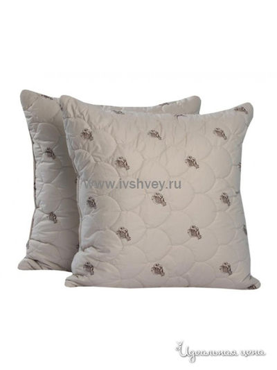 Подушка 70x70 см ИвШвейСтандарт, цвет бежевый