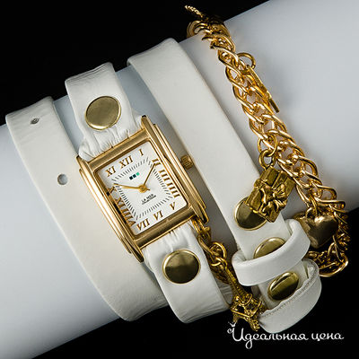 Часы La Mer женские, цвет белый / золото