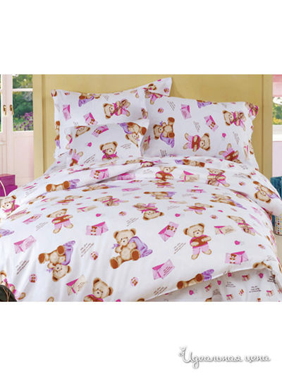 Комплект постельного белья Ясельный Shinning Star, цвет белый