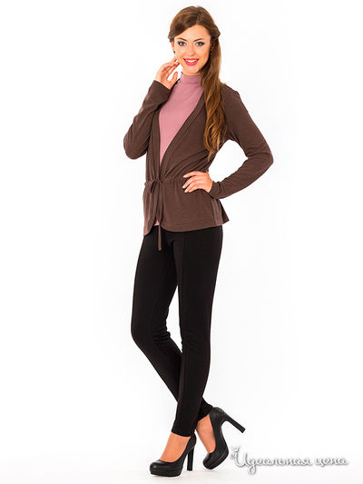 Кардиган S & A Style, цвет светло-коричневый