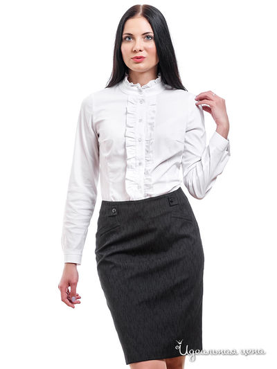 Блуза Laura Marelli, цвет белый