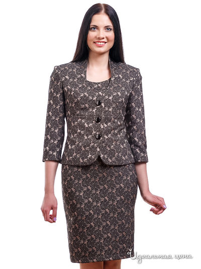 Жакет Laura Marelli, цвет коричневый