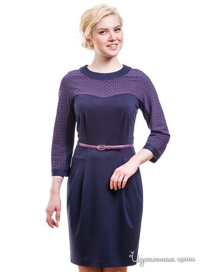 Платье Laura Marelli, цвет фиолетовый