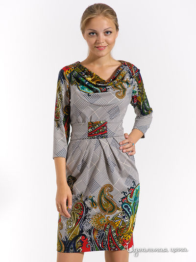 Платье Laura Marelli, цвет мультиколор