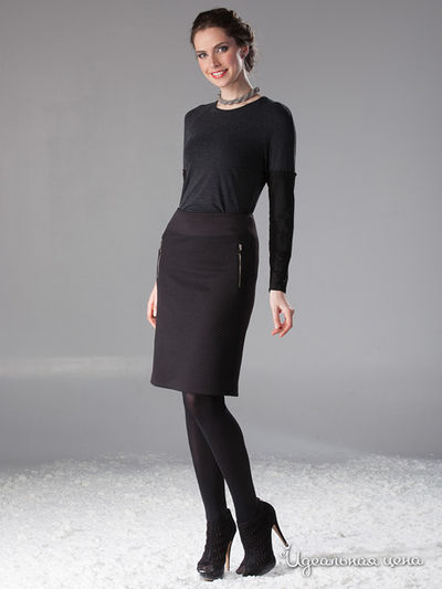 Юбка Valeria Lux, цвет черный