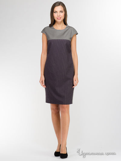 Платье Benetton, цвет серый