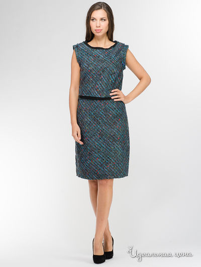 Платье Benetton, цвет мультиколор