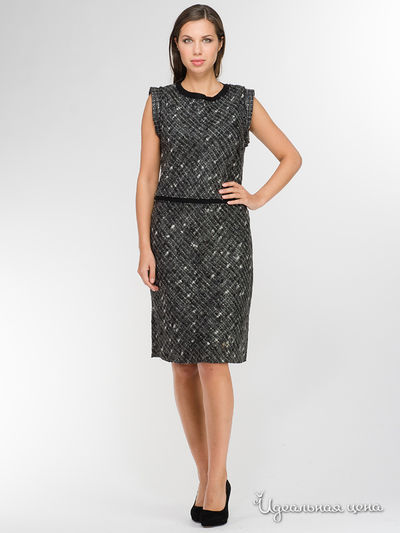 Платье Benetton, цвет серый