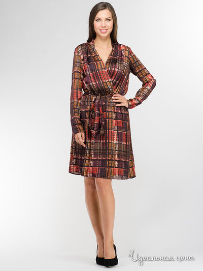 Платье Benetton, цвет мультиколор