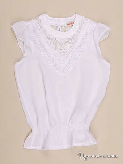 Блуза Badi Junior, цвет белый