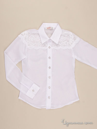 Блуза Badi Junior, цвет белый