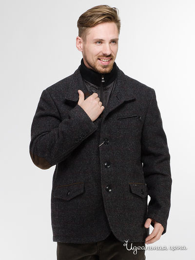 Полупальто Florentino, цвет серый