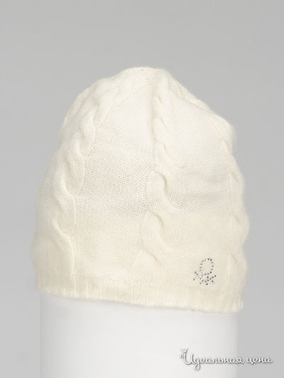Шапка Benetton, цвет белый