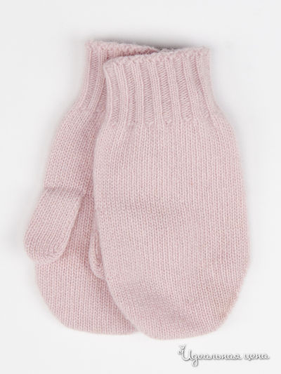 Варежки Benetton, цвет розовый