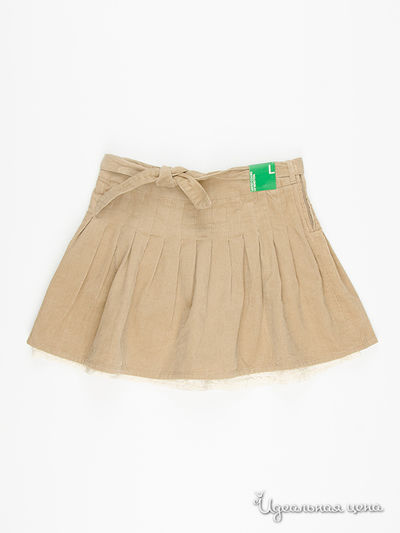 Юбка Benetton, цвет бежевый