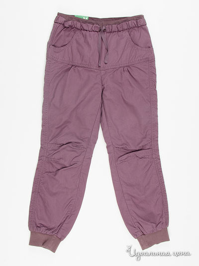 Брюки Benetton, цвет бордовый