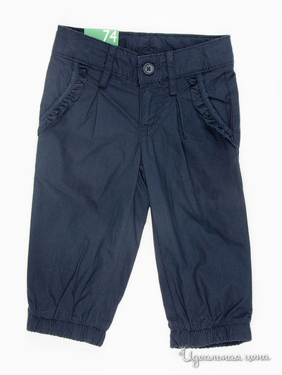 Брюки Benetton, цвет синий
