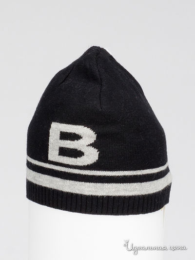 Шапка Benetton, цвет черный, белый