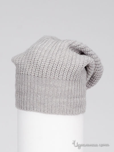 Шапка Benetton, цвет серый