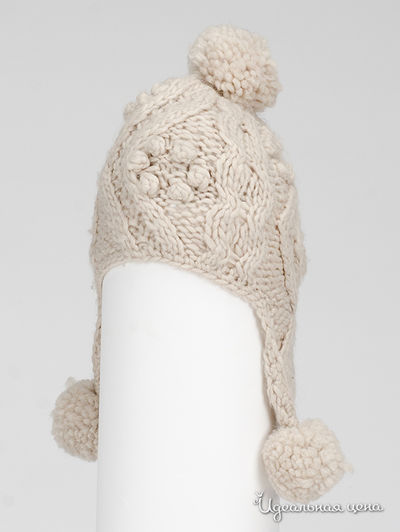 Шапка Benetton, цвет бежевый