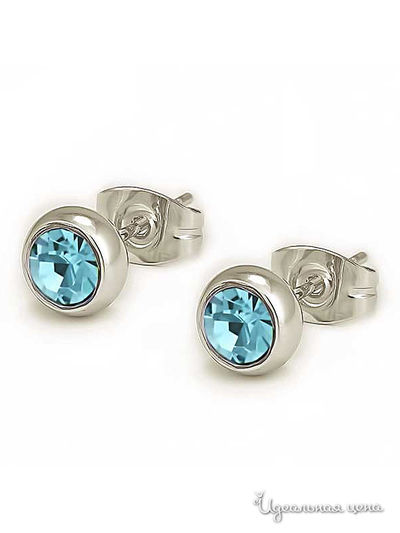 Серьги Ice & High, цвет серебряный