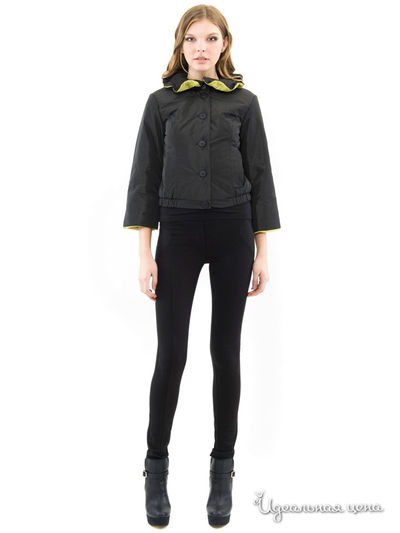 Куртка Doctor E, цвет черный, зеленый