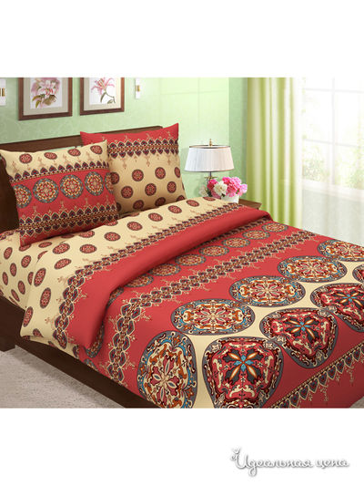 Комплект постельного белья 2-х спальный Традиция Текстиля, цвет мультиколор