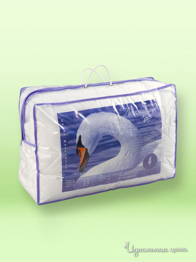 Одеяло, 140x205 см Soft, цвет белый